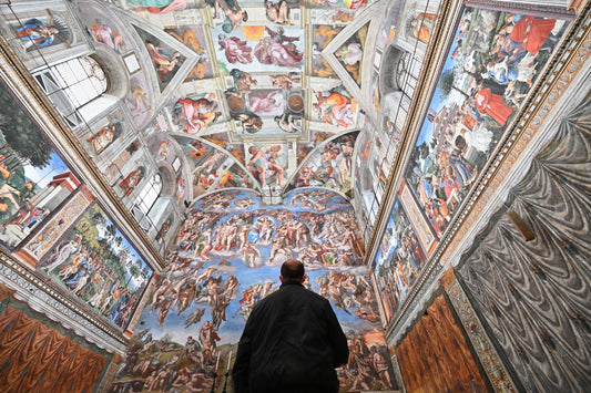 sistine chapel ceiling rome vatican city michelangelo audio tour guide